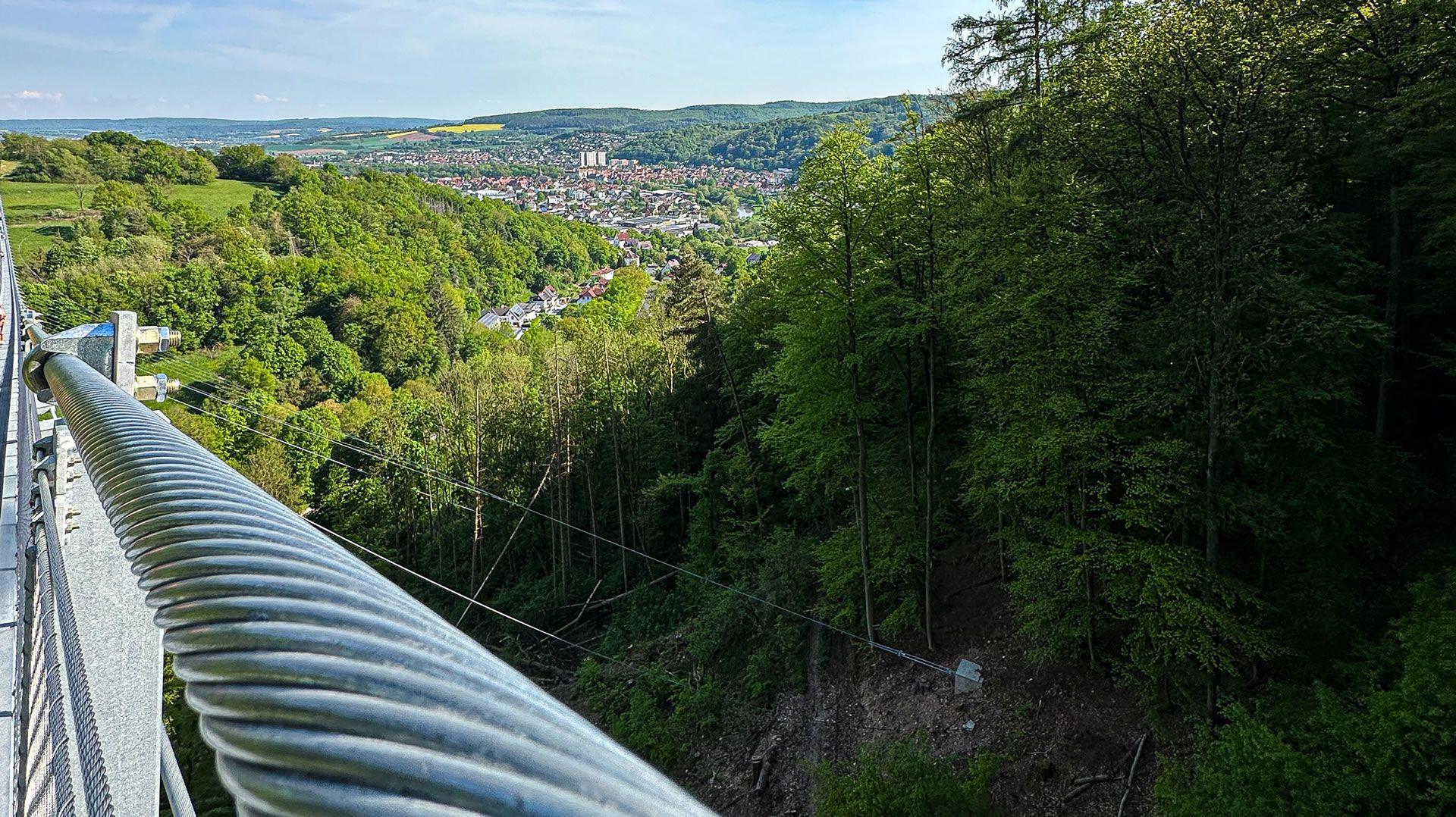 Highwalk Hängebrücke Rotenburg an der Fulda