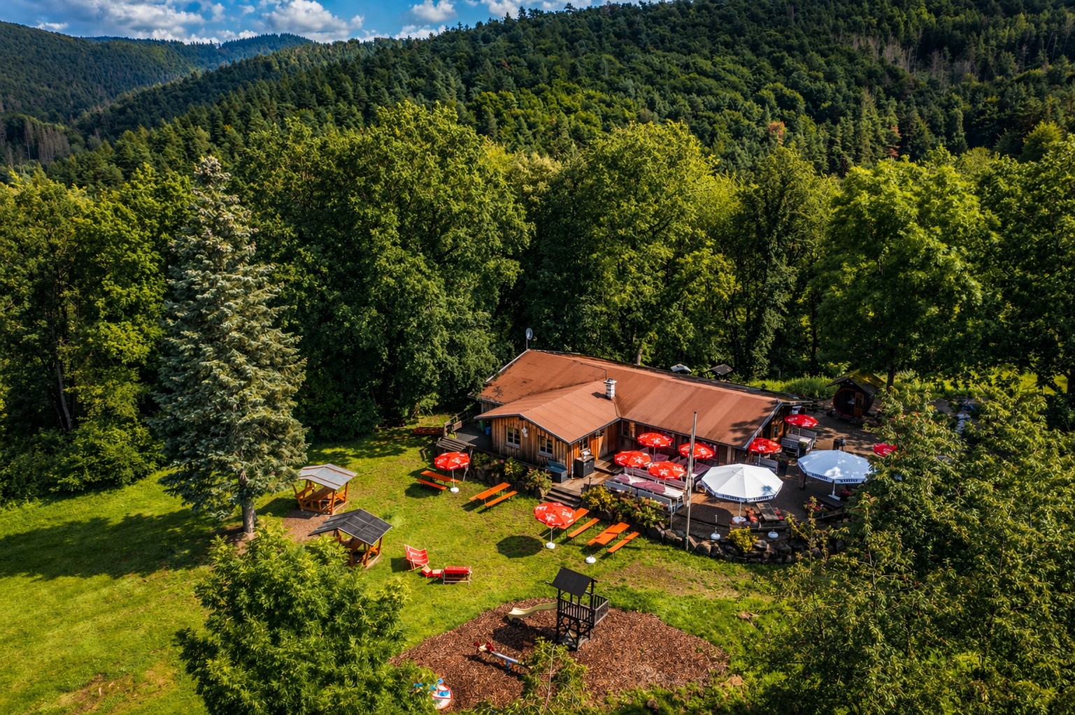 Rodenberg Alm – Einkehr direkt am Highwalk Eingang